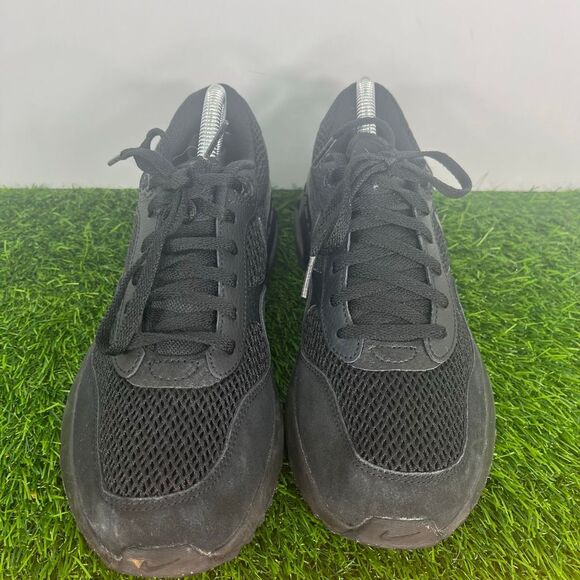 Nike AIR MAX SYSTM Running Shoes Triple Black Youth 6.5Y/ Women’s 8 - Picture 2 of 8